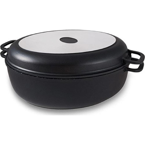 ΓΑΣΤΡΑ NAVA FUNTZIO 10-128-110 (ΓΚΡΙΛΙΕΡΑ / 40CM / BLACK / ΟΒΑΛ)